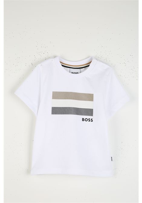 Completo t-shirt e bermuda HUGO BOSS KIDS | J52847849